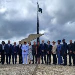 Delegación de Nicaragua participa en acto de Cambio de Bandera de los Tres Poderes en Brasilia