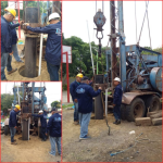 Casi listo el nuevo pozo de agua en la Colonia Don Bosco de Managua