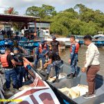 Fuerza Naval nicaragüense decomisa 26 tortugas verdes y 4 sacos que contenían pepino de mar, trasladados de manera ilegal