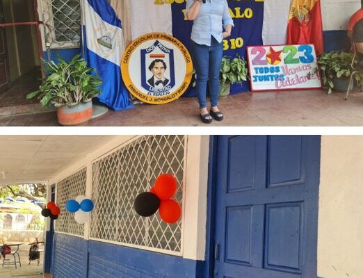 Alcaldía del El Realejo inaugura obra de mejoramientos de dos centros educativos