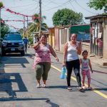 Familias del Barrio Camilo Ortega estrenan nuevas calles