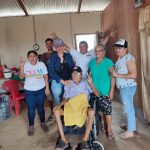 JS 19 de julio entrega Sillas de Rueda a protagonistas del Departamento de las Minas