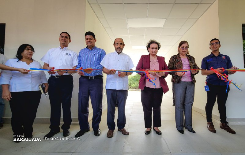 Inauguración del pabellón 72 de la UNAN Managua