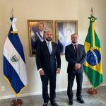 Nicaragua en encuentro Diplomático con Embajador de El Salvador, en Brasil