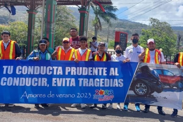 JS19 de Julio e instituciones del Gobierno Sandinista inician Campaña de educación Vial en Matagalpa