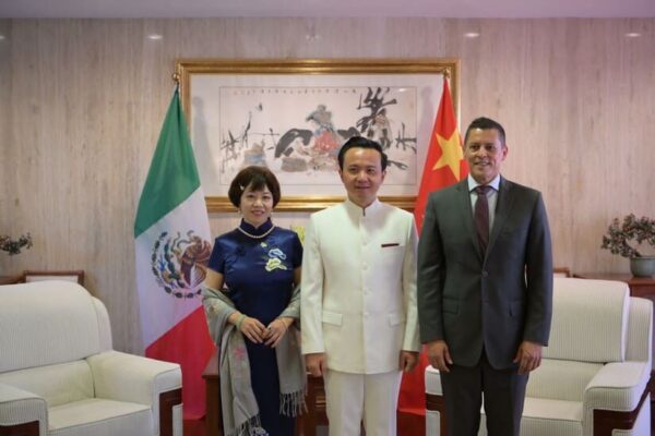 Delegación nicaragüense en México participa en celebración del Día de la Cultura China