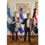 Escritora y activista, Elsa Bruzzone, visita Embajada de Nicaragua en Argentina