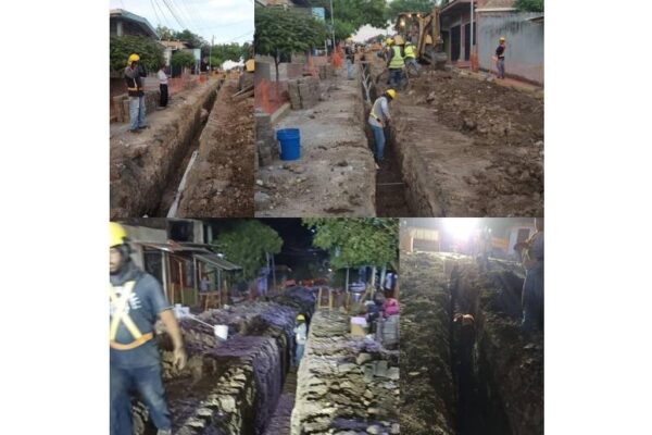 Avanza ejecución de Sistema de Alcantarillado Sanitario en Ciudad Darío y Las Calabazas