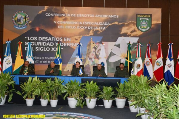 Ejército de Nicaragua fortalece relaciones de amistad y cooperación con fuerzas armadas y ejércitos amigos del Hemisferio