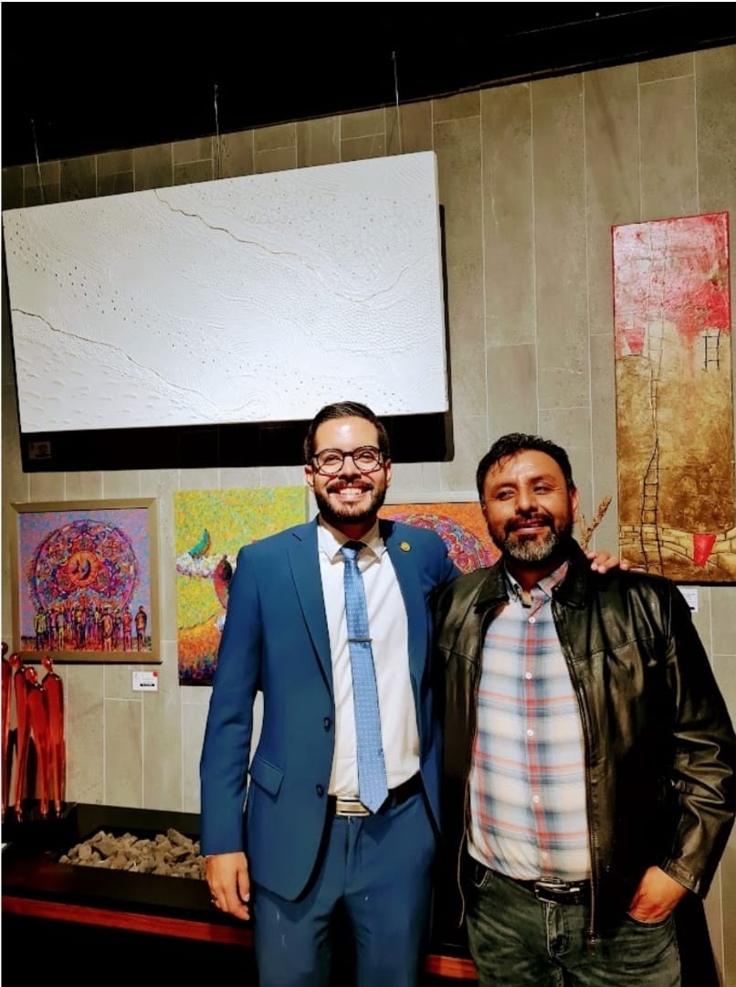 Embajador de Nicaragua en Guatemala participa en inauguración de la muestra “Arte para ayudar”