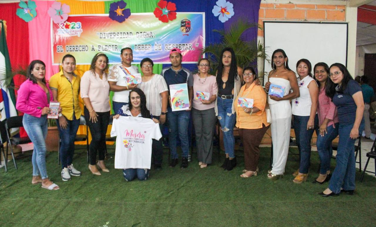 Presentan Cartilla «Diversidad Digna: El derecho de Elegir y el deber de Respetar» en municipios de Rivas
