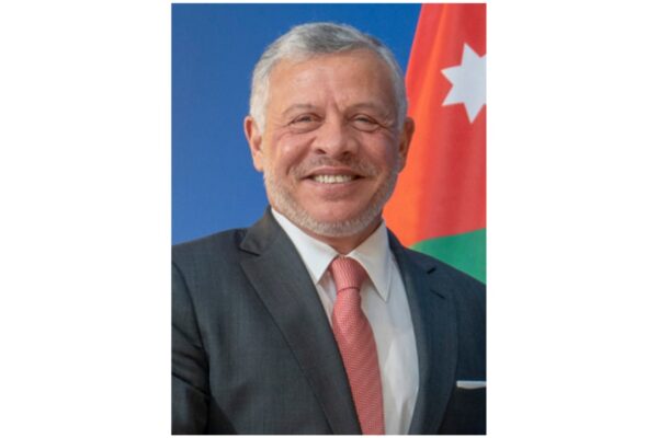 GRUN envía mensaje a su Majestad, el Rey de Jordania