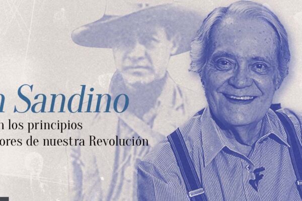 En Sandino están los principios y valores de nuestra Revolución