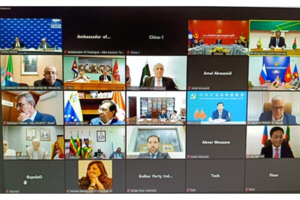 Nicaragua en reunión con el Partido Rusia Unida