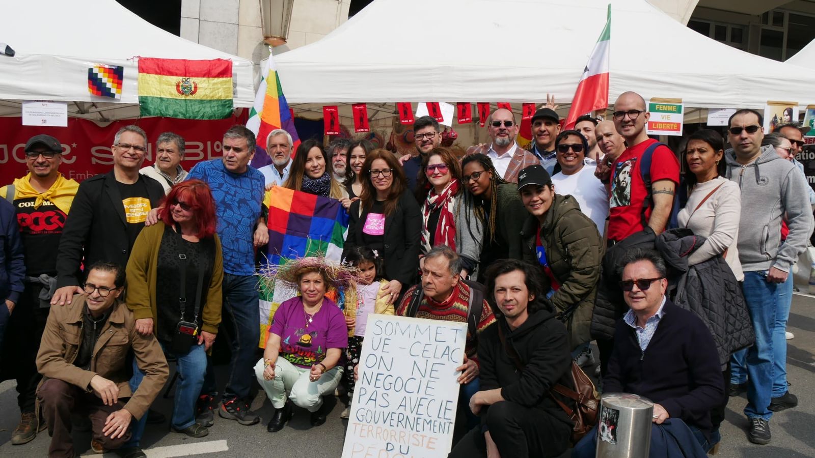 Delegación de Nicaragua en Bélgica participa en Festival de la Federación General del Trabajo