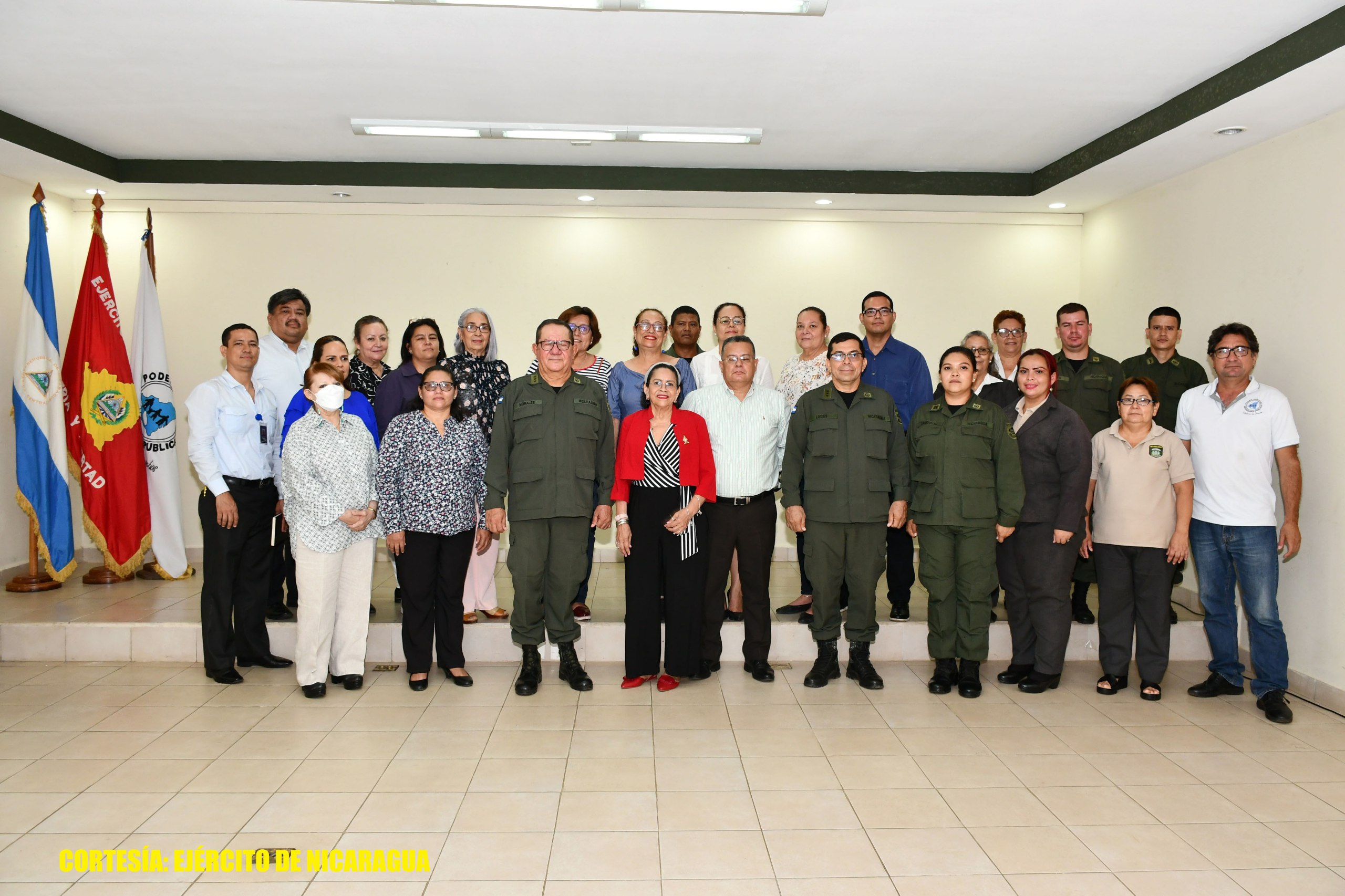 Asesoría Jurídica del Ejército de Nicaragua firma convenio de cooperación con Defensoría Pública