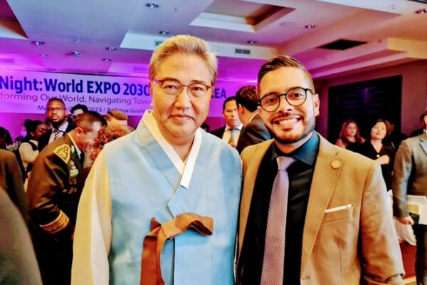 Embajador de Nicaragua en Guatemala sostiene encuentro diplomático con Canciller de Corea