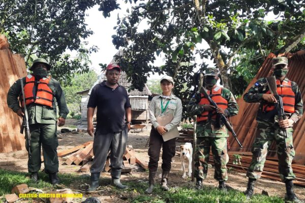 Ejército informa de exitosos resultados obtenidos en operaciones de servicios operativos en Río San Juan