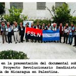 Presentan en Palestina documental sobre el General Sandino y el Proyecto Revolucionario Sandinista
