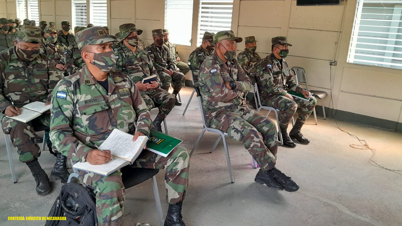 Ejército de Nicaragua participó en capacitación sobre primeros auxilios, rescate y salvamento