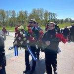 Nicaragua participa en colocación de ofrenda floral en homenaje al Día de la Victoria