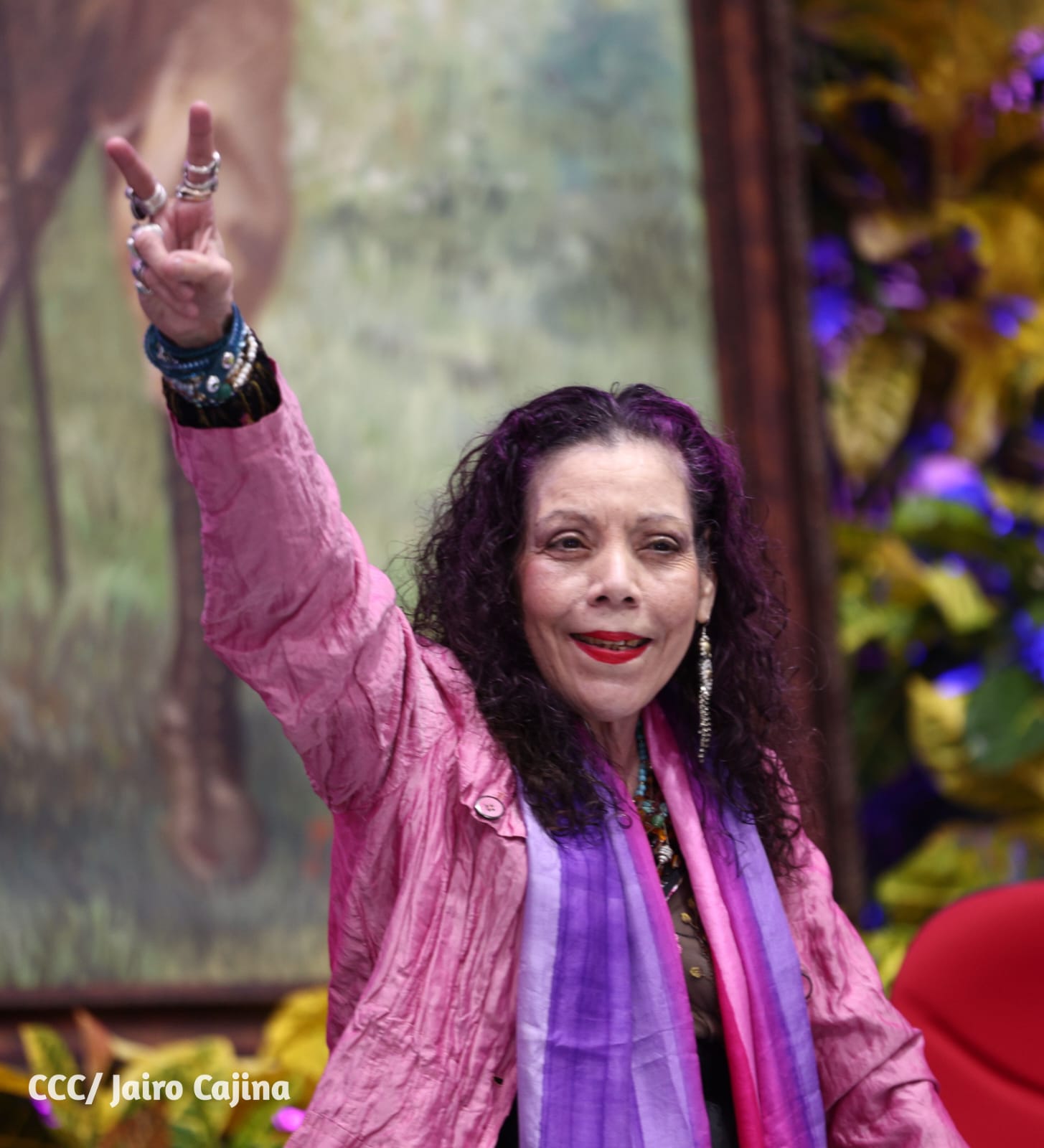 Declaraciones de la Vicepresidenta Rosario Murillo después del Acto en Conmemoración del 128 Aniversario Natal del General Augusto C. Sandino