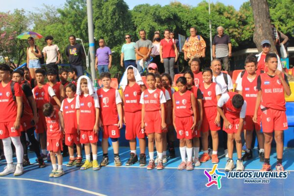 Inicia torneo de baloncesto en el marco de los juegos juveniles Managua 2023