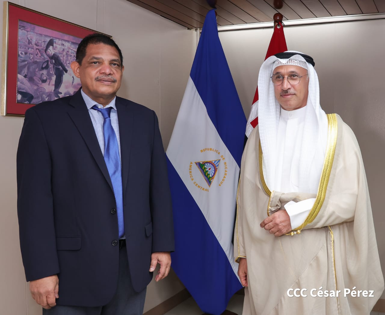Nicaragua y Kuwait continúan fortaleciendo lazos de cooperación