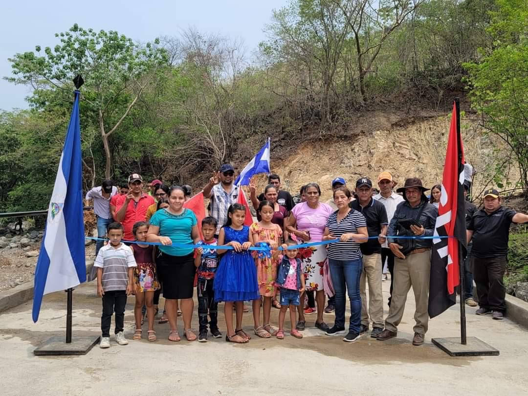 Nueva alcantarilla permite conexión de comunidades de San Francisco del Norte