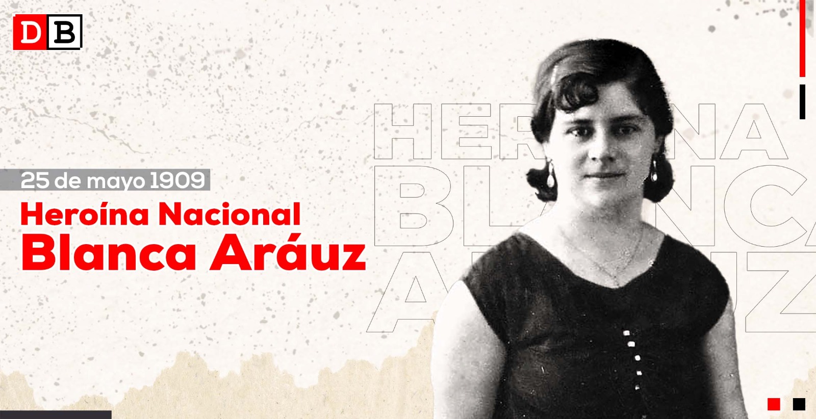 Recordando a Blanca Stella Aráuz, Heroína Nacional