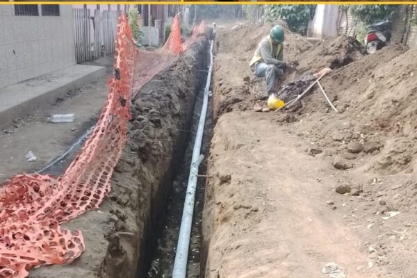 Avanza construcción de nuevo Sistema de Alcantarillado Sanitario en la Ciudad de El Viejo