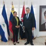 Embajador de Brasil en Venezuela realiza vi-sita de cortesía a embajadora de Nicaragua en este país