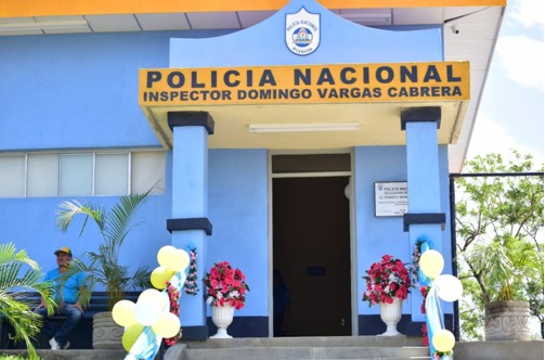 Familias de Nagarote celebraron Día de la Dignidad Nacional inaugurando nueva Comisaría de la Mujer