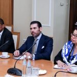 Delegación nicaragüense en reunión con comisiones parlamentarias de la Duma y Ministros Rusos