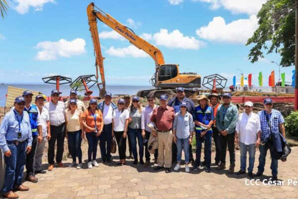 Inician los trabajos de construcción del nuevo puerto turístico en Moyogalpa