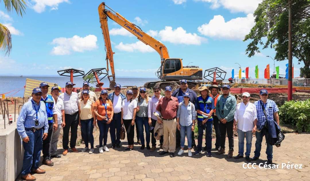 Inician los trabajos de construcción del nuevo puerto turístico en Moyogalpa