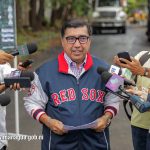 Familias del barrio Manuel Fernández celebran revestimiento de sus calles