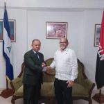 Embajada de Nicaragua recibe visita del Embajador del Reino de Cambodia, en La Habana