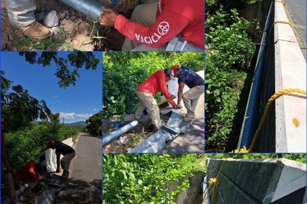 Proyecto de ampliación y mejoramiento de sistema de agua en Santo Tomás del Norte en etapa final