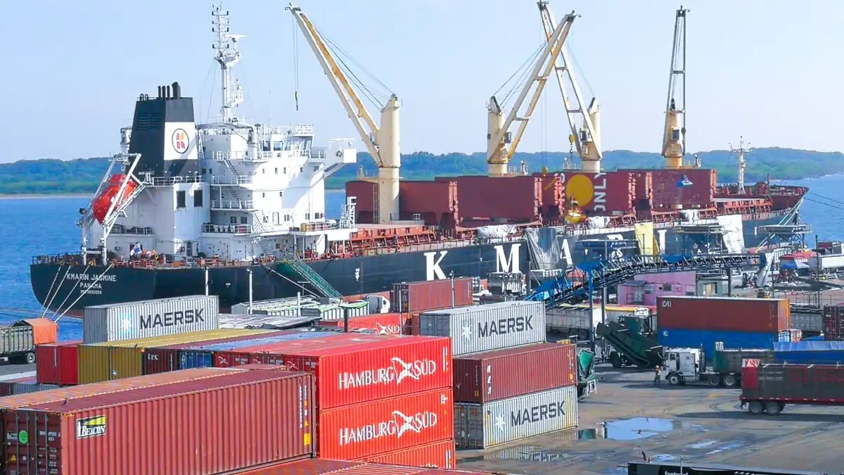 Puertos de Nicaragua comercializaron más de 90 mil toneladas de productos varios esta semana