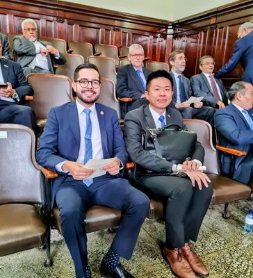 Embajador de Guatemala en Nicaragua participa en la sesión solemne del Congreso de la República de Guatemala