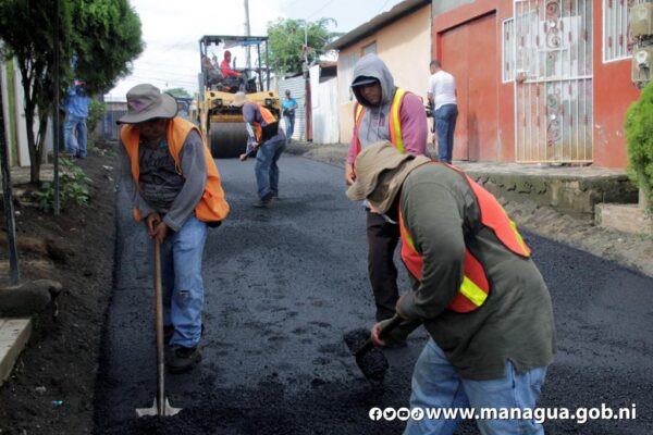 Programa Calles para el Pueblo llega por primera vez al Barrio Alexis Argüello