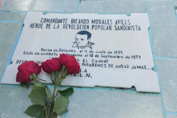 Rinden Homenaje al Natalicio del Comandante Ricardo Morales Avilés en Diriamba
