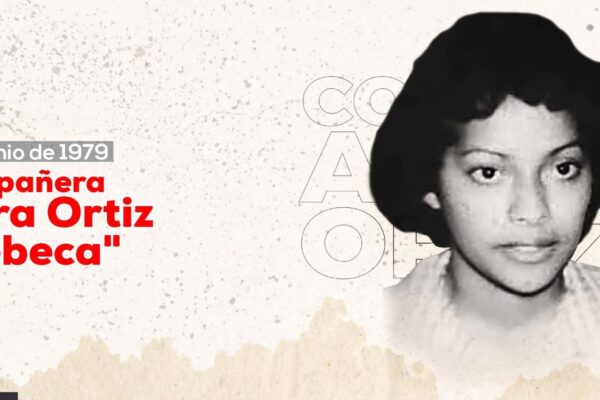 Aura Ortiz, ejemplo de entrega y valentía