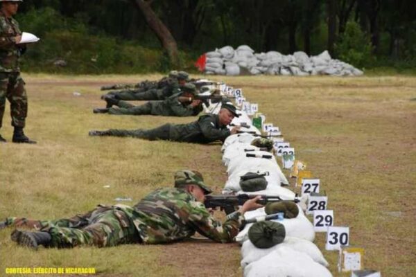 Ejército de Nicaragua realizará ejercicios de tiro con armas de infantería en San Miguelito