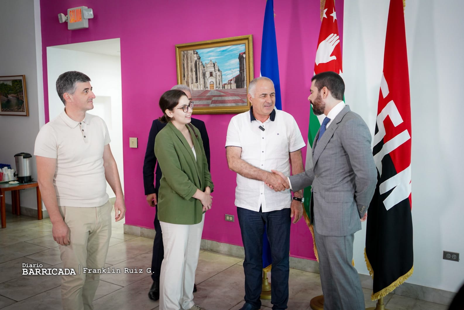 Abjasia: Delegaciones internacionales llegan a Nicaragua a celebrar con el pueblo el Triunfo de la RPS