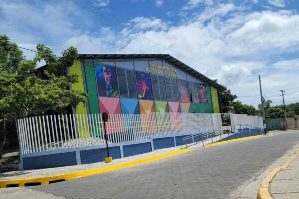 Mejoras del Polideportivo Reynerio Espinoza se inauguran en Somoto