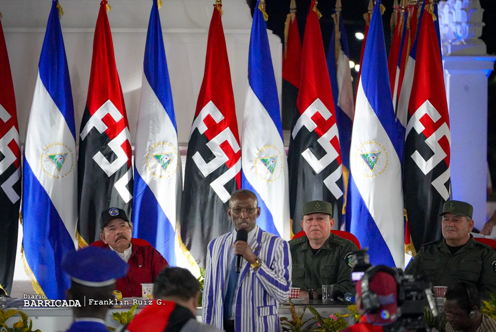 Primer Ministro de Burkina Faso saluda a Nicaragua en aniversario de la Revolución Sandinista