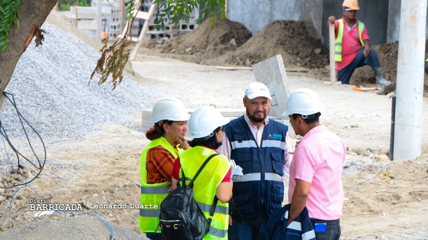Avanza construcción del nuevo centro educativo Chiquilistagua