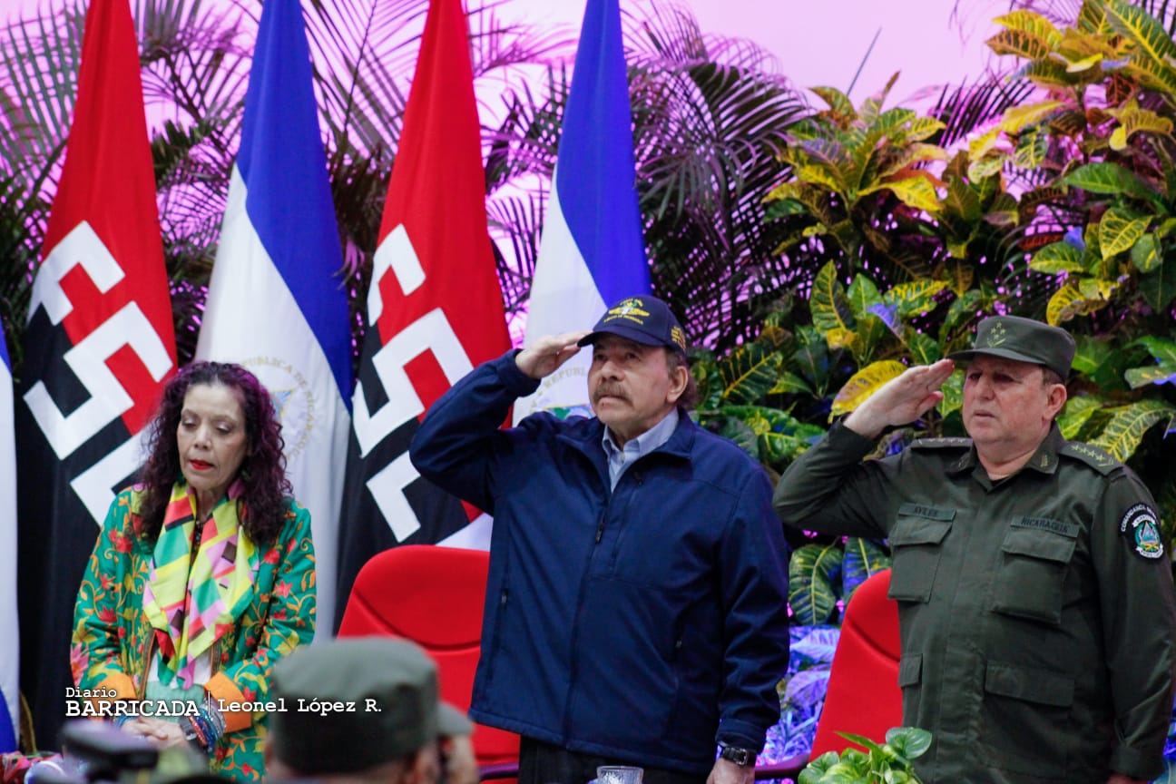Acto del 44 Aniversario de la Fuerza Aérea del Ejército de Nicaragua